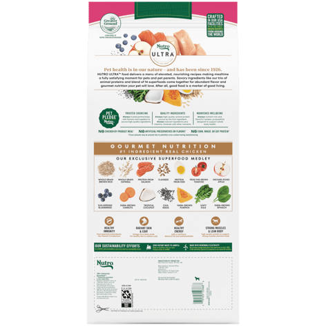 Small Breed Adult The Superfood Plate with a Trio of Proteins from Chicken Lamb and Salmon