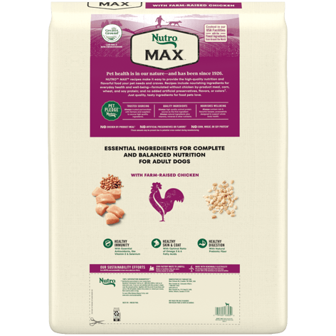 Nutro max senior top