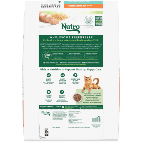 Nutro max cat adult indoor dry cat food 2025