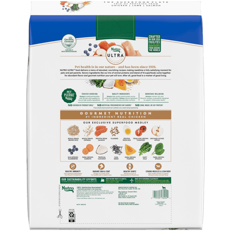 Large Breed Adult, The Superfood Plate with a Trio of Proteins from Chicken, Lamb and Salmon image 1
