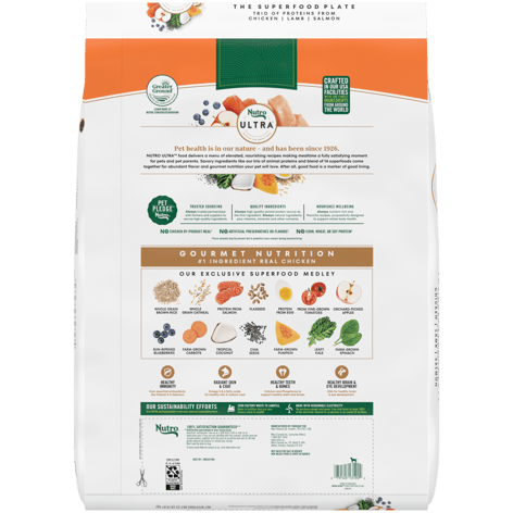 Puppy The Superfood Plate with a Trio of Proteins from Chicken Lamb and Salmon