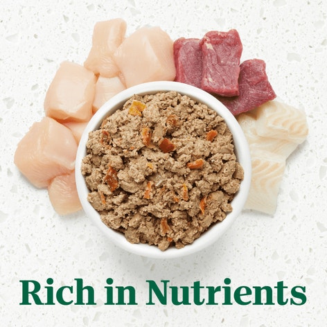 Senior Trio of Proteins Chicken, Lamb & Whitefish with Superfoods Paté image 1