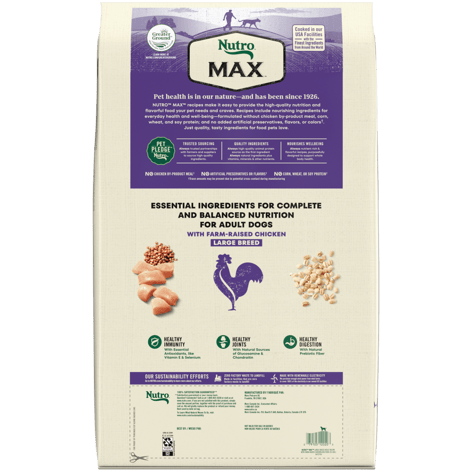 Nutro Max Large Breed Adult Chicken image 1