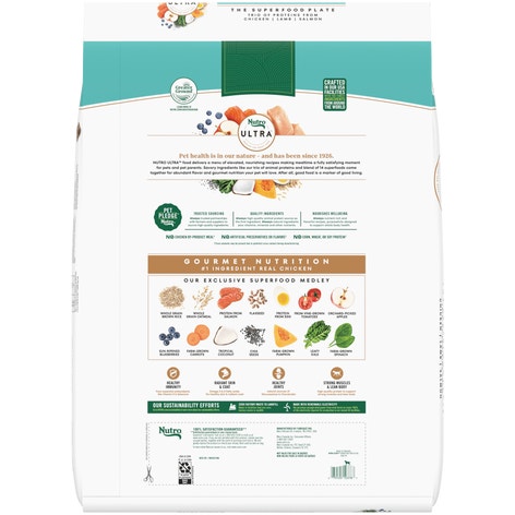 Senior, The Superfood Plate with a Trio of Proteins from Chicken, Lamb and Salmon image 1