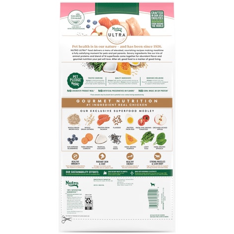 Toy Breed Adult Superfood Plate with a Trio of Proteins from Chicken Lamb and Salmon