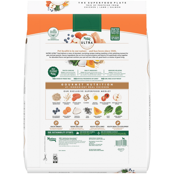 Puppy The Superfood Plate with a Trio of Proteins from Chicken Lamb and Salmon