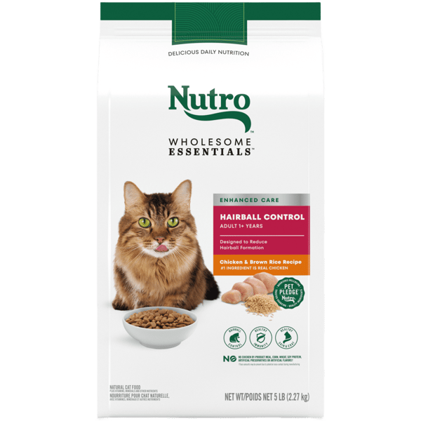 Adult Hairball Control Formula with Chicken Brown Rice Recipe