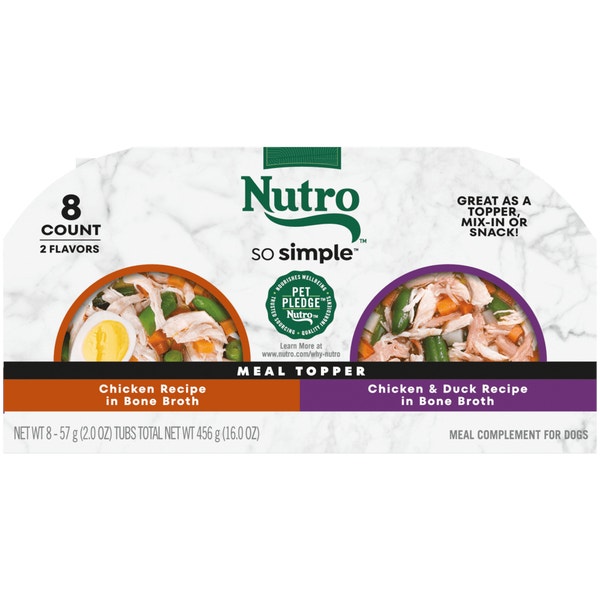 Nutro So Simple Wet Dog Chicken & Chicken and Duck image 1
