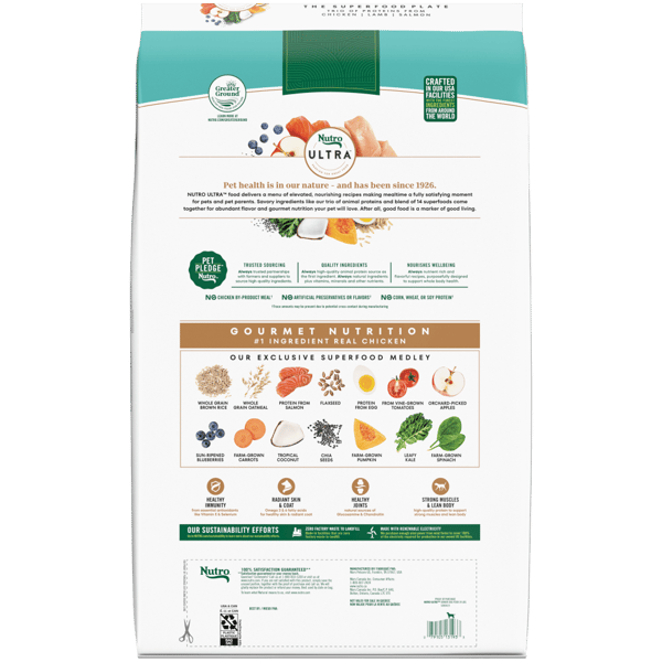 Nutro ultra small breed senior dry dog food online