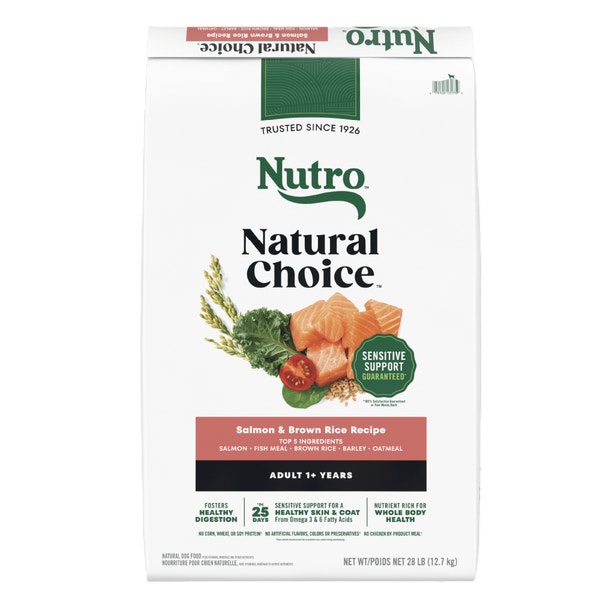 Natural Choice Adult Large Breed Dog Food Dry, Salmon & Brown Rice image 1