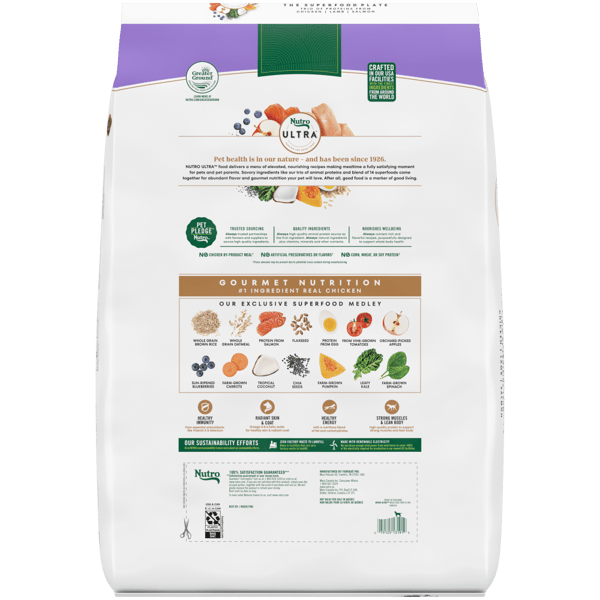 Nutro ultra senior dog food hot sale 30 lb