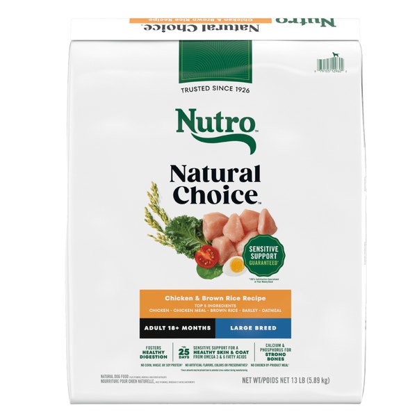 Large Breed Adult Farm-Raised Chicken & Brown Rice Recipe image 1