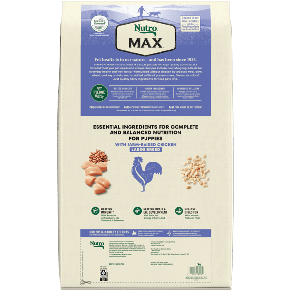 Nutro Max Large Breed Puppy Chicken