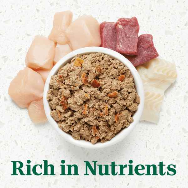 Senior Trio of Proteins Chicken Lamb Whitefish with Superfoods Pate