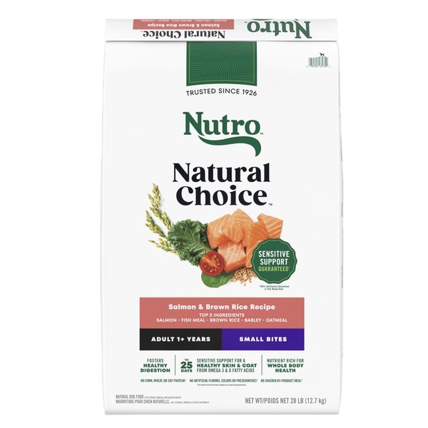Natural Choice Adult Small Bites Dog Food, Salmon & Brown Rice image 1