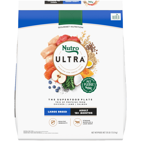 Large Breed Adult, The Superfood Plate with a Trio of Proteins from Chicken, Lamb and Salmon image 1