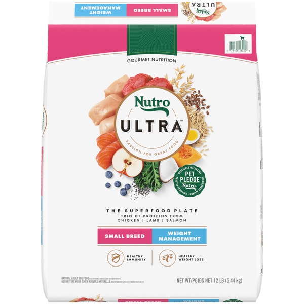 Small Breed, Weight Management, The Superfood Plate with a Trio of Proteins from Chicken, Lamb and Salmon image 1