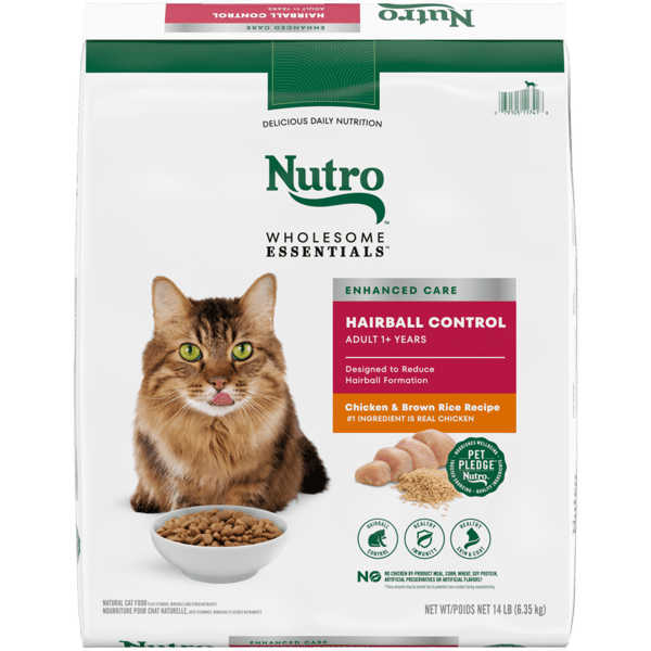 Adult Hairball Control Formula with Chicken Brown Rice Recipe