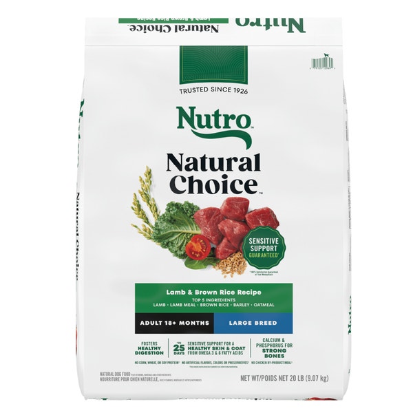 Large Breed Adult Lamb & Brown Rice Recipe image 1