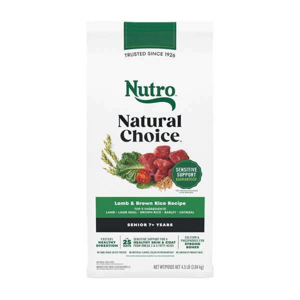 Natural Choice Senior Dog Food, Lamb & Brown Rice image 1