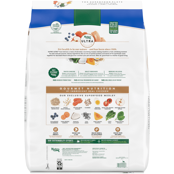 Large Breed Puppy The Superfood Plate with a Trio of Proteins from Chicken Lamb and Salmon