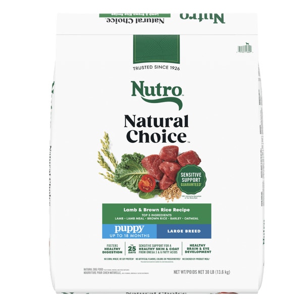 Natural Choice Large Breed Puppy Food Dry, Lamb & Brown Rice image 1