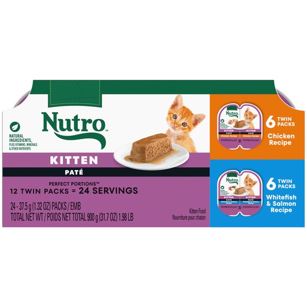 Kitten Chicken Flavor and Whitefish and Salmon Recipe image 1