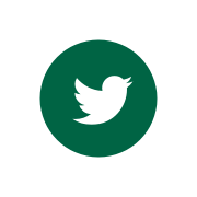 NUTRO green icon with Twitter logo