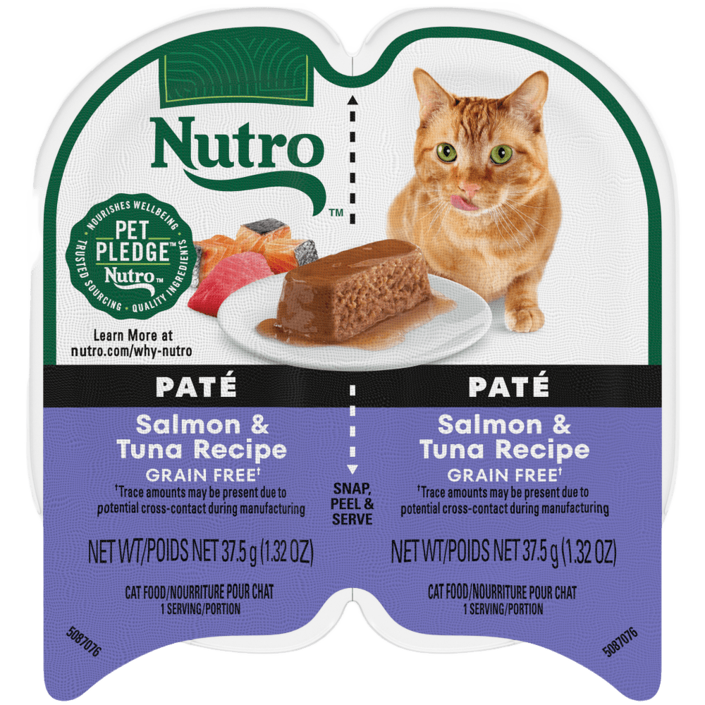 Nutro salmon and potato cat food 2025