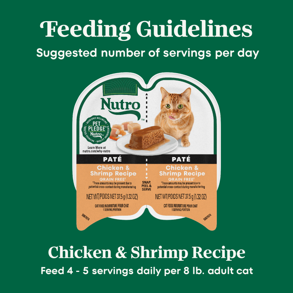 Chicken & Shrimp Paté Recipe feeding guidelines image