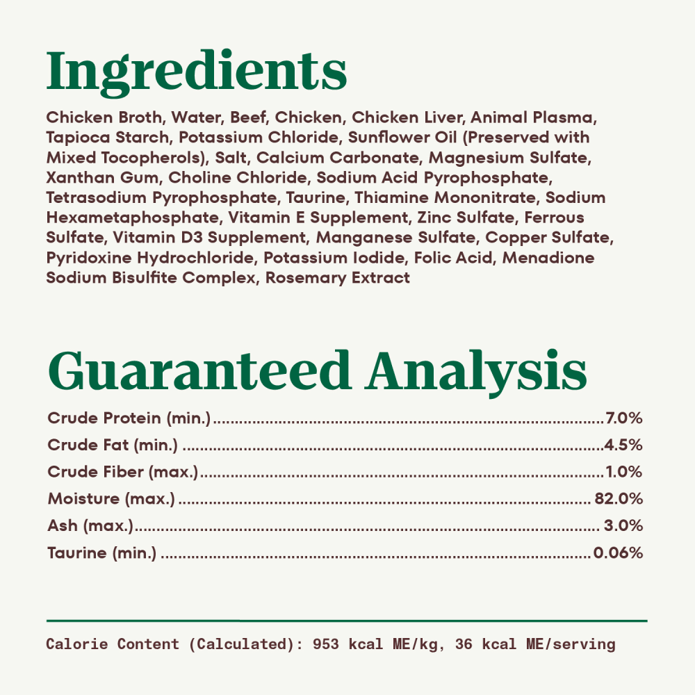 Beef Recipe Cuts in Gravy ingredients image