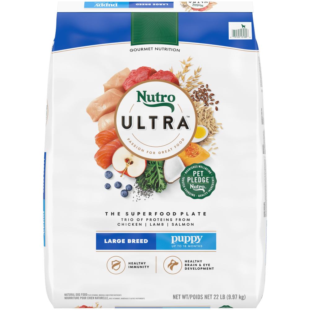 Large Breed Puppy, The Superfood Plate with a Trio of Proteins