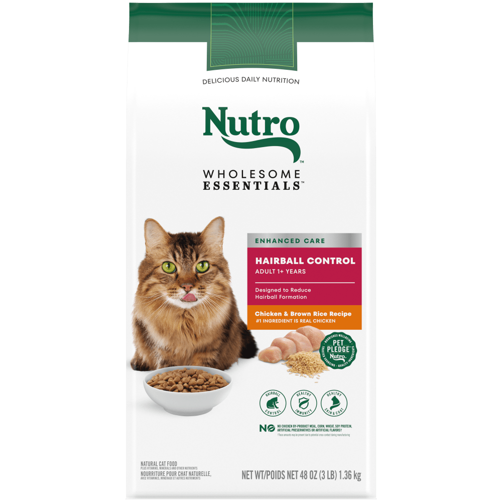 Adult Hairball Control Formula with Chicken Brown Rice Recipe