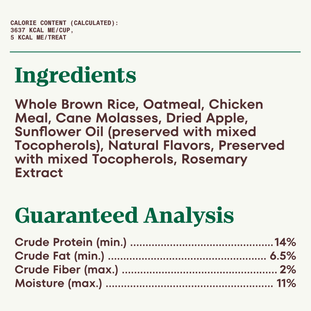 Crunchy Treats with Real Apple ingredients image