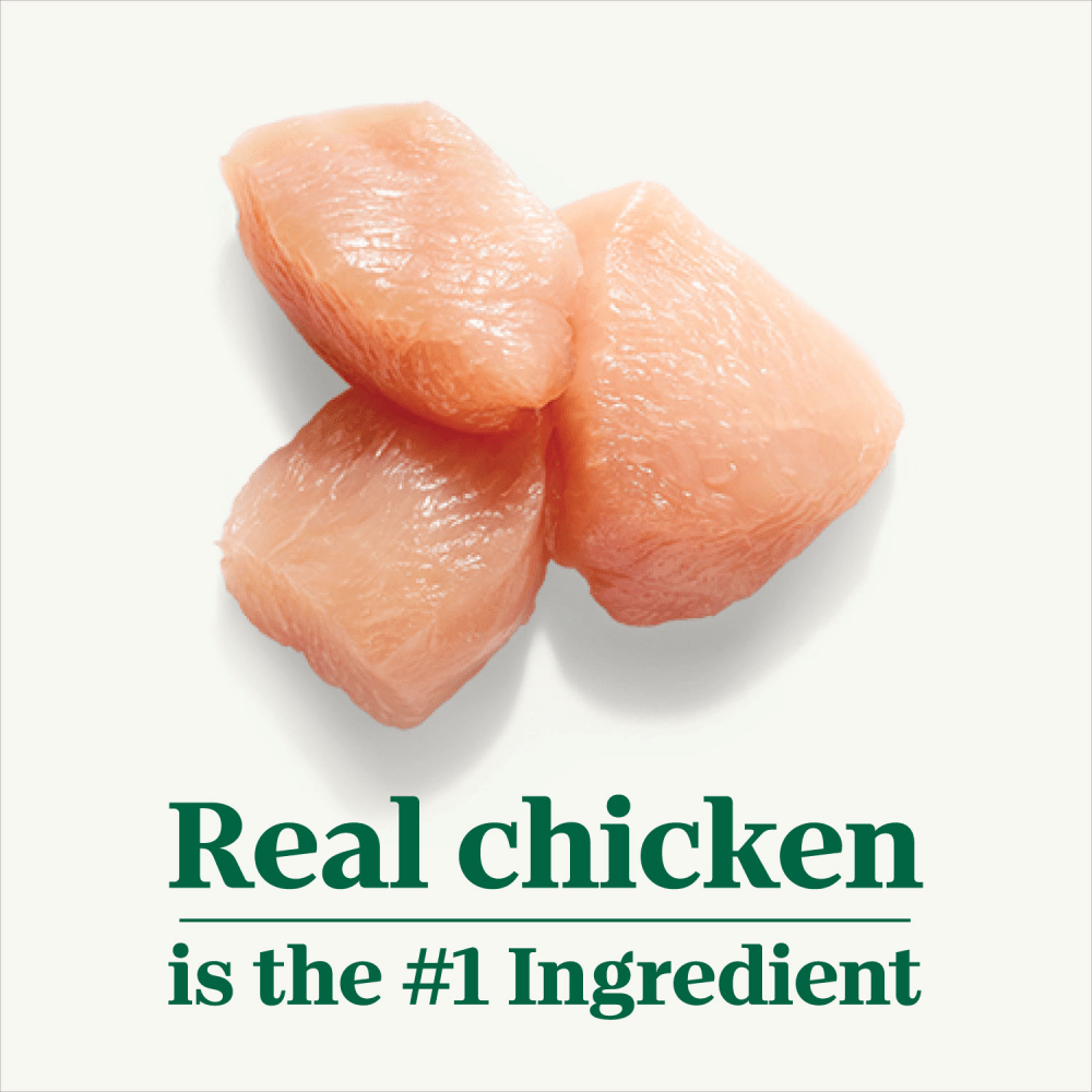 Puppy Tender Chicken, Sweet Potato & Pea Recipe Bites in Gravy ingredients image