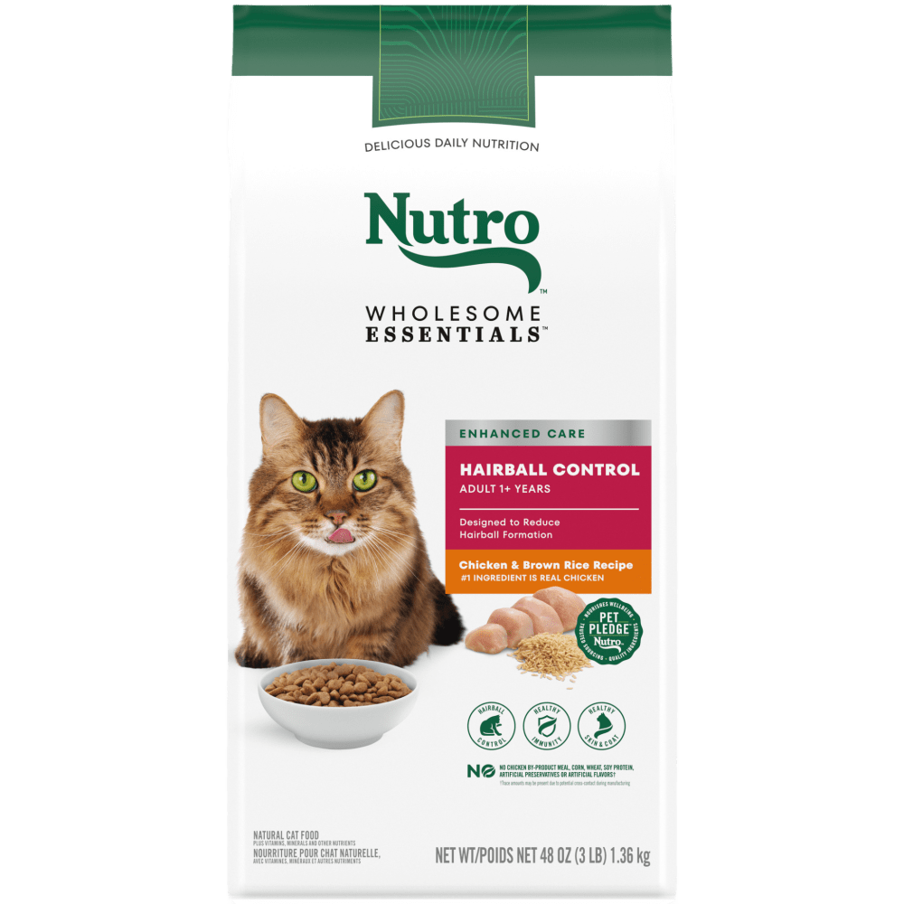 Adult Hairball Control Formula with Chicken Brown Rice Recipe